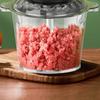 ZISIZ Stainless Steel Meat Grinder & Food Processor