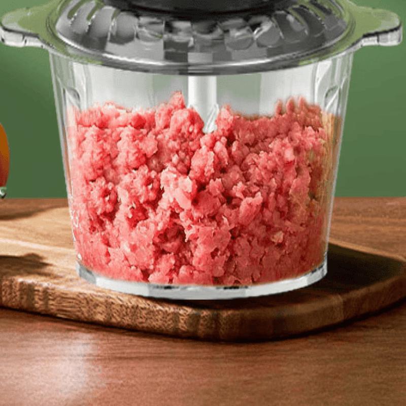 ZISIZ Stainless Steel Meat Grinder & Food Processor