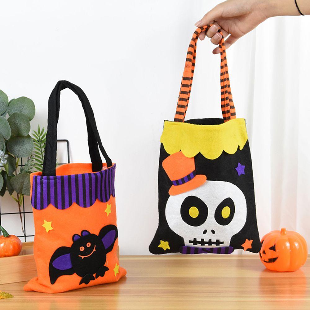 Decoration For Children Kids Ornament Props Tote Bag Gift Pouch Halloween Candy Bag Non-woven Bag