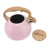 Tea Kettle 3L Teapot 304 Stainless Steel Household Whistling Tea Kettle Water Kettle Tea House Accessories Pink