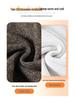 Autumn/Winter 2026 Women's High Waist Slim Fit Wide Leg Floor-Length Pants with Plus Velvet Cashmere.