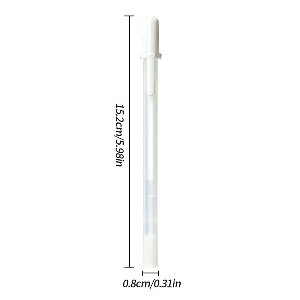 Waterproof White Gel Pen Opaque White Acrylic Paint Pen New Opaque White Pen  Sketching