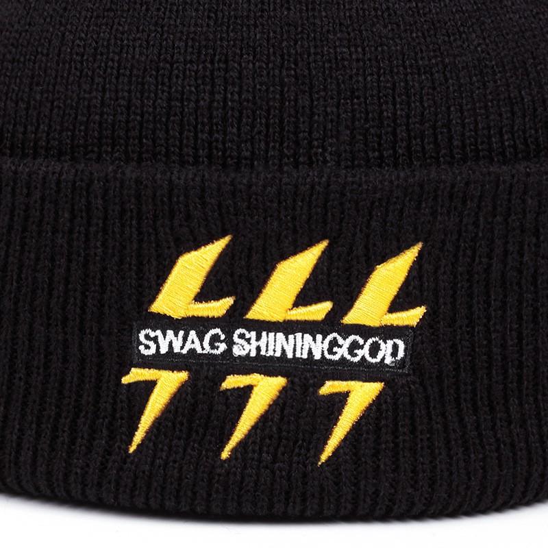 Winter Outdoor Ski Beanie Men Women Warm Knit Hat All-match Sports Cold Cap