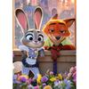 Disney Pearl Painting DIY Zootopia Judy and Nick Pearl Art Painting Pearl Gem Painting, Home Wall Decoration Crafts