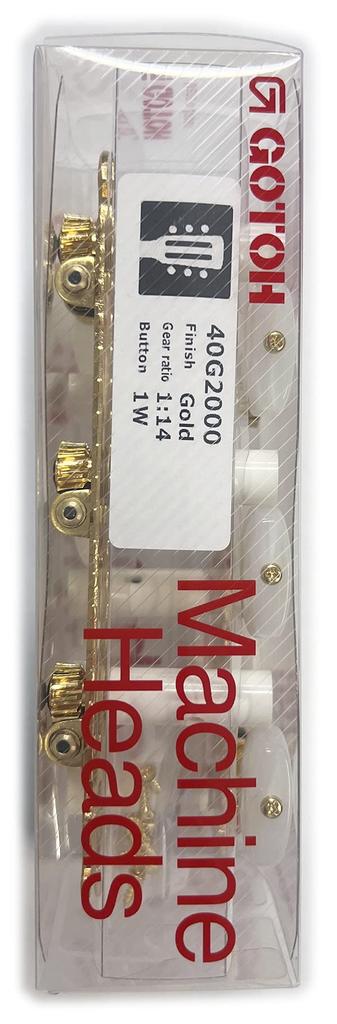 GOTOH Classic Guitar Tuners 39mm Pitch 1W Knob Gold 40G2000-1W (40G-20001WX/D)