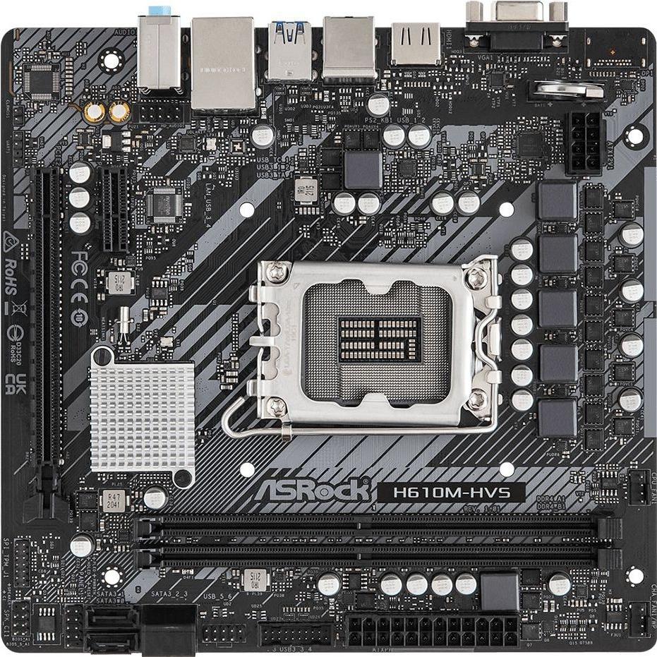 

Материнская плата Asrock H610m-hvs