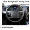 Hand Sewing Car Steering Wheel Cover For Volkswagen VW Touareg Phaeton 2002-2010