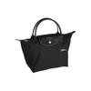 Longchamp Le Pliage Club 23 Short Handle Large Capacity Nylon Canvas Shopping Bag Dumpling Bag Tote Bag Small Women Tote Bags Black 1621619001
