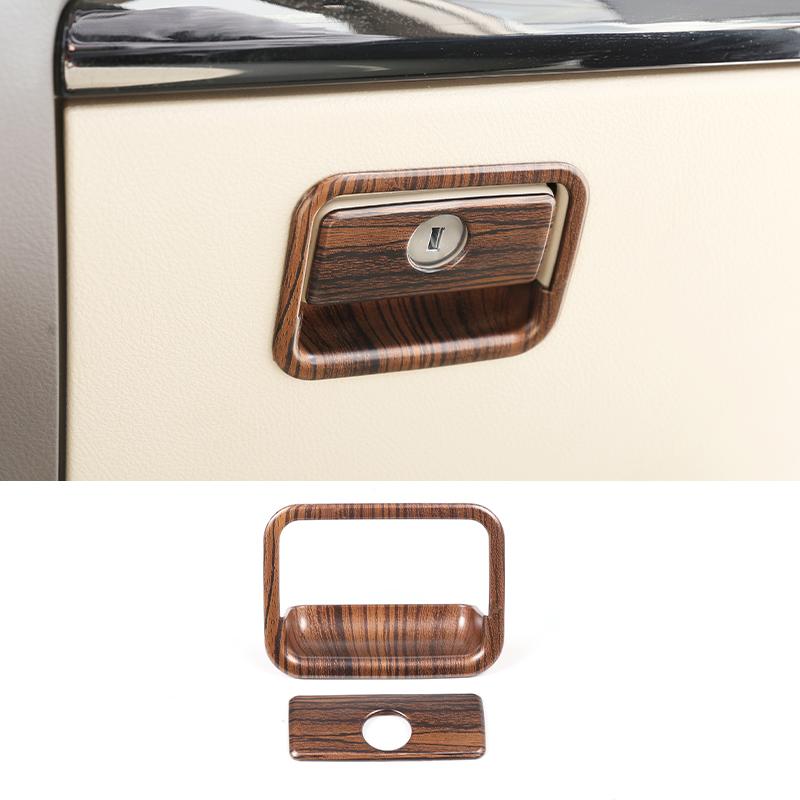 

For Toyota Land Cruiser Prado FJ150 150 LC150 2014-2018 Car Copilot Glove Box Handle Switch Cover Trim Sticker Auto Accessories