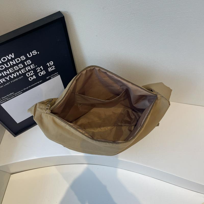 Velká nákupní taška Dámská jednobarevná taška přes rameno Crossbody taška