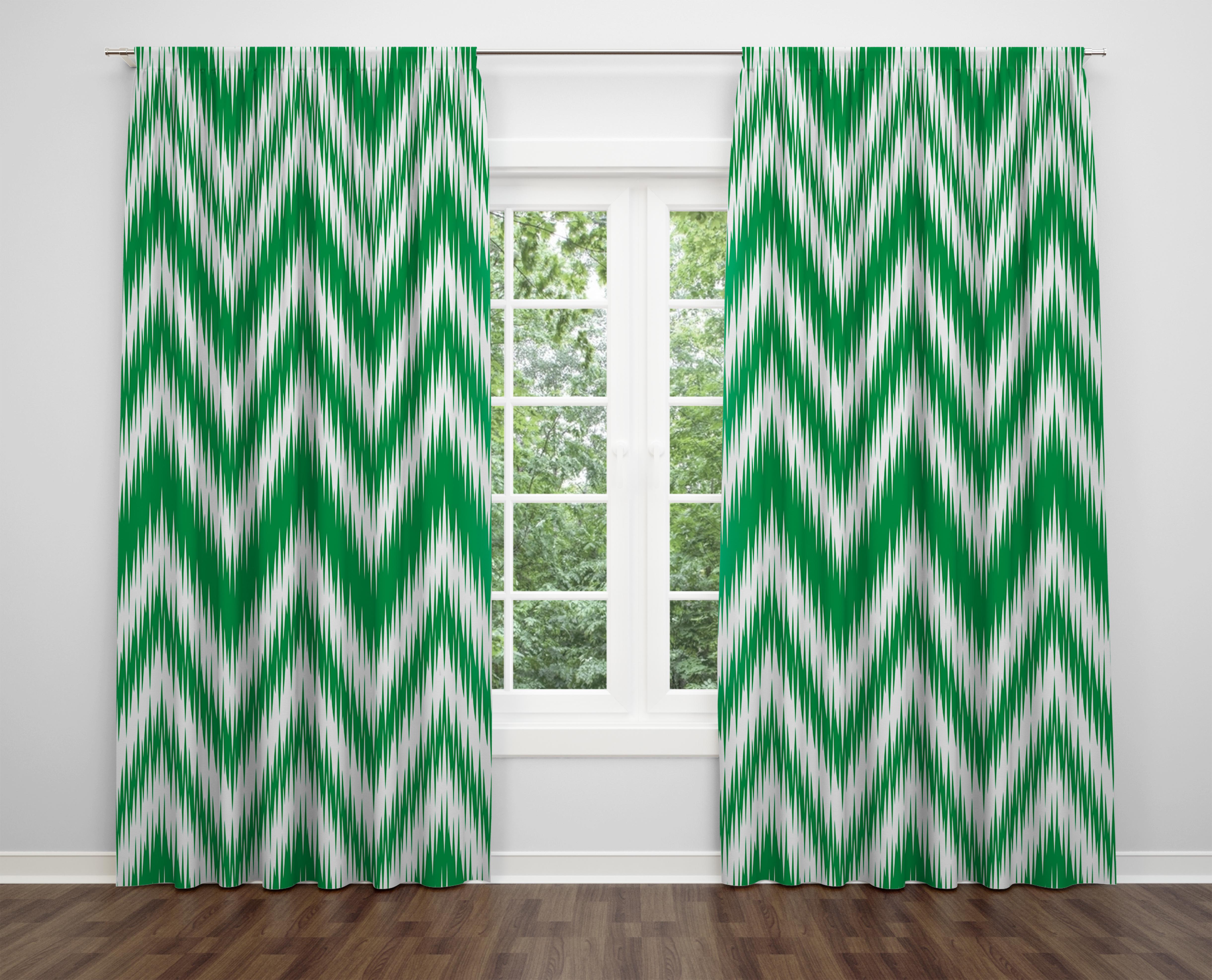 

Декоративний дизайн, високоякісна бавовняна тканина, ви можете вибрати одну або подвійну фіранку з крила 1 piece різнокольоровий