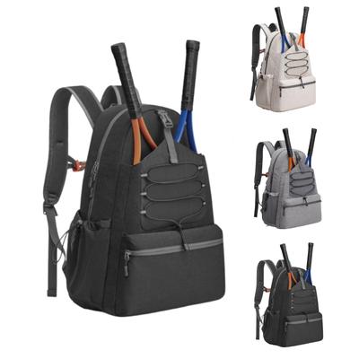 Trendy and  Racket with Shoe Compartment Double Shoulder Bag Tennis Bag Backpack Luxury Festival Gift Pickleball Bag
