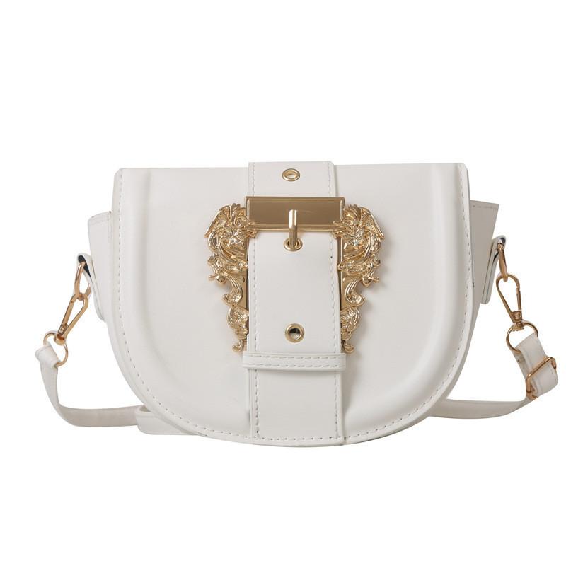 Chic Street Style Saddle Bag Women Bags 2023 Minimalist Shoulder Crossbody