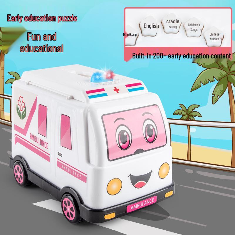 Kids' Doctor Playset: Medical Tools, Stethoscope, Injection, Ambulance