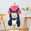 Pet clothes autumn and winter small dog puppies happy dog cat warm and comfortable hug bear four feet