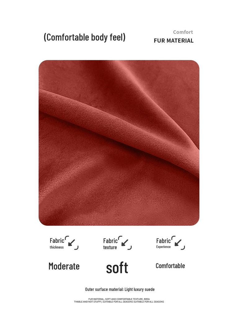 Winter Headrest & Lumbar Support Pillow for AITO M7/M9/M5 - Plush Lambswool Two-in-One Blanket