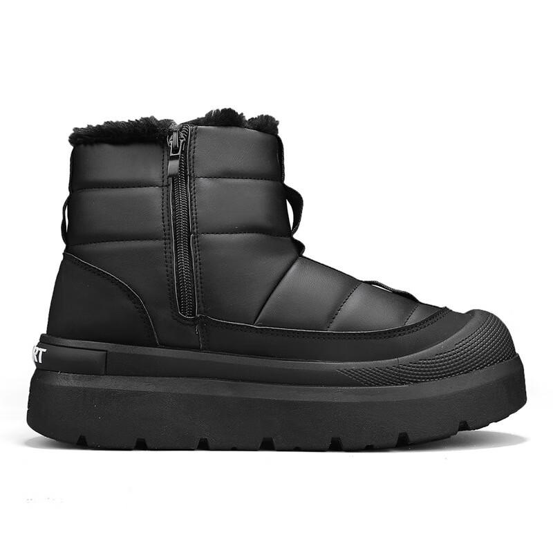 Huizumei Men's Waterproof Winter Snow Boots