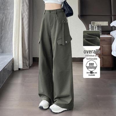 Autumn 2025 Women's American Work & Hiking Pants: Loose, Slimming, Casual Cool Style.
