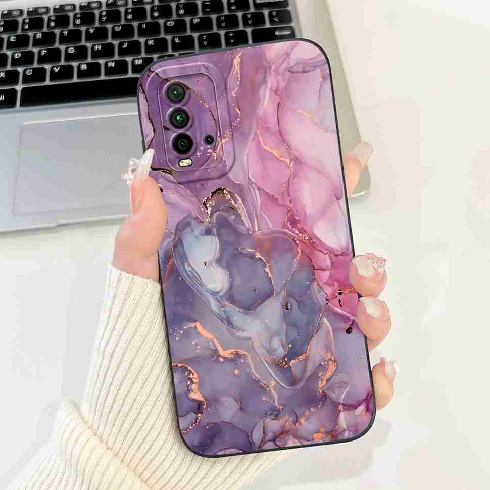 For Xiaomi Redmi 9T 6.53" Case Cute Colorful Butterfly Love Soft Silicone TPU Cover For Redmi 9T Redmi 9 Power Phone Shell Bags