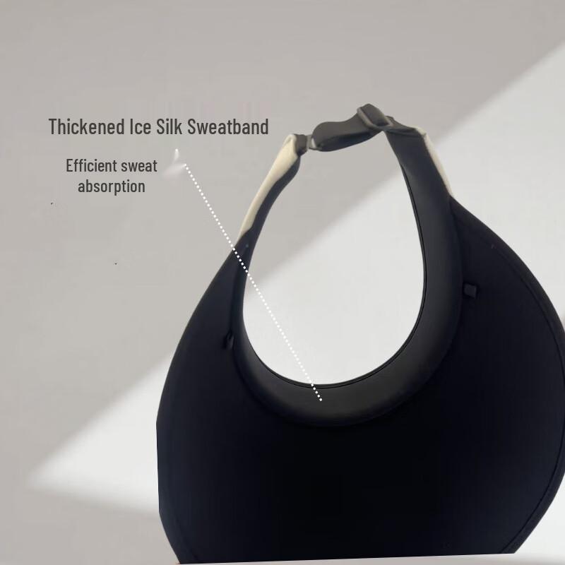 WEZHO Women's Open-Top Wide Brim Sun Visor Hat