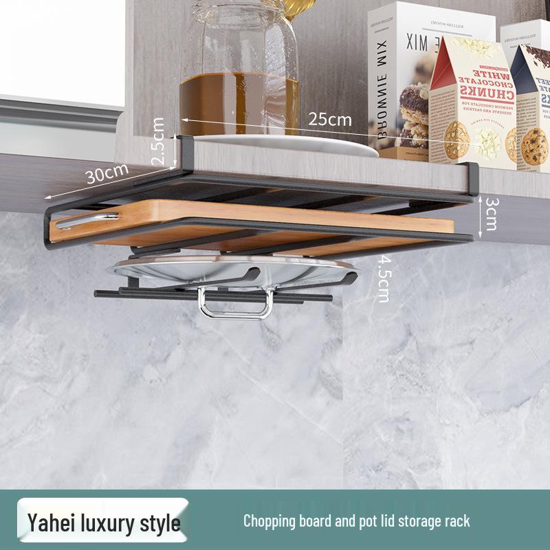 Köksskåp Under-Montering Lock & Skärbräde Organiseringshylla