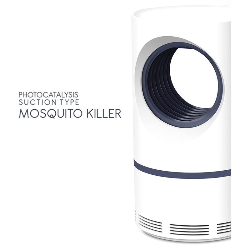 Home Supplies Photocatalytic USB Mosquito Killer Lamp LED Light  Insect Trap Electric Photocatalytic Mosquito Killer Lamp