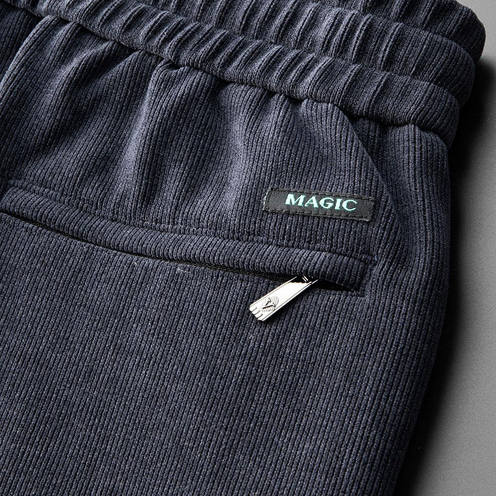 Men's Oversized Formal Plus Velvet Thick Corduroy Casual Fleece Pants Sweatpants Track Pants Drastring Blazer Trousers Suit Panats For Men