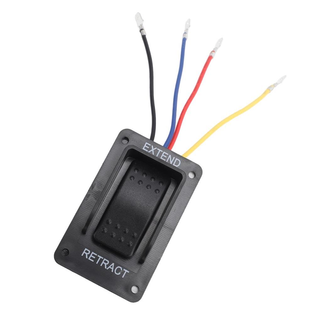 387874 Power Stabilizer Switch With Harness IP66-rated Waterproof Stabilizer Jack Switch 12V RV Stabilizer Jack for Lippert