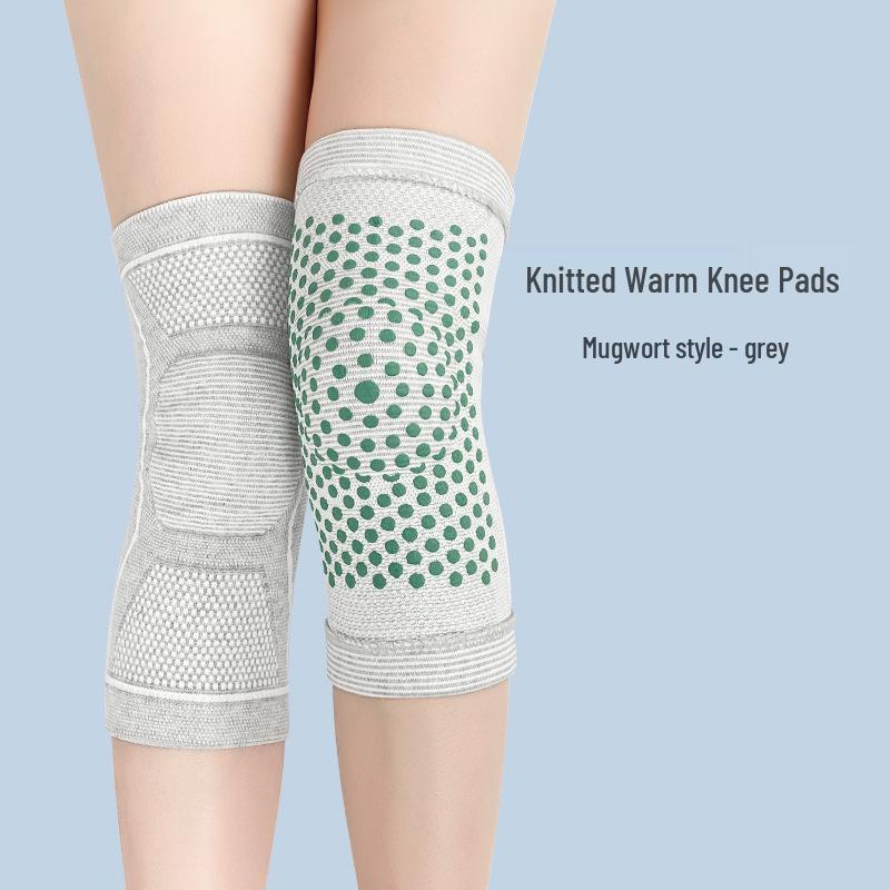 Mugwort-Infused High-Elastic Knee Pads for Warmth and Joint Support