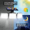 333LED Solar Lichter Außen Motion Sensor Menschlichen Induktion Einstellbare Kopf IP65 Wasserdichte Wand Lampe