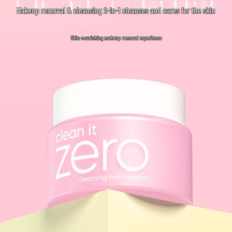 Banila Co Clean It Zero Cleansing Balm Set: 7ml & 25ml Travel Size for Deep Cleanse