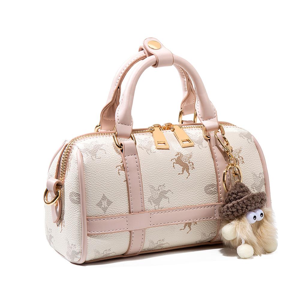 Shell Bag Pegasus Pink, Girlfriend Bag, Gift Bag, Women'S Bag, Handbag, Daily Commute