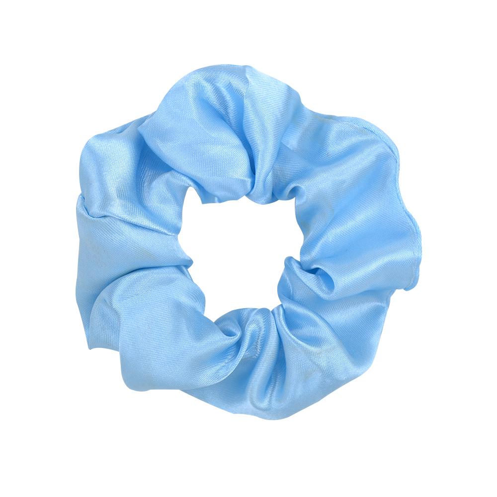 3.9 Inch Women Silk Scrunchie Elastic Handmade Multicolor  Hair Band Ponytail Holder Headband Hair Accessories