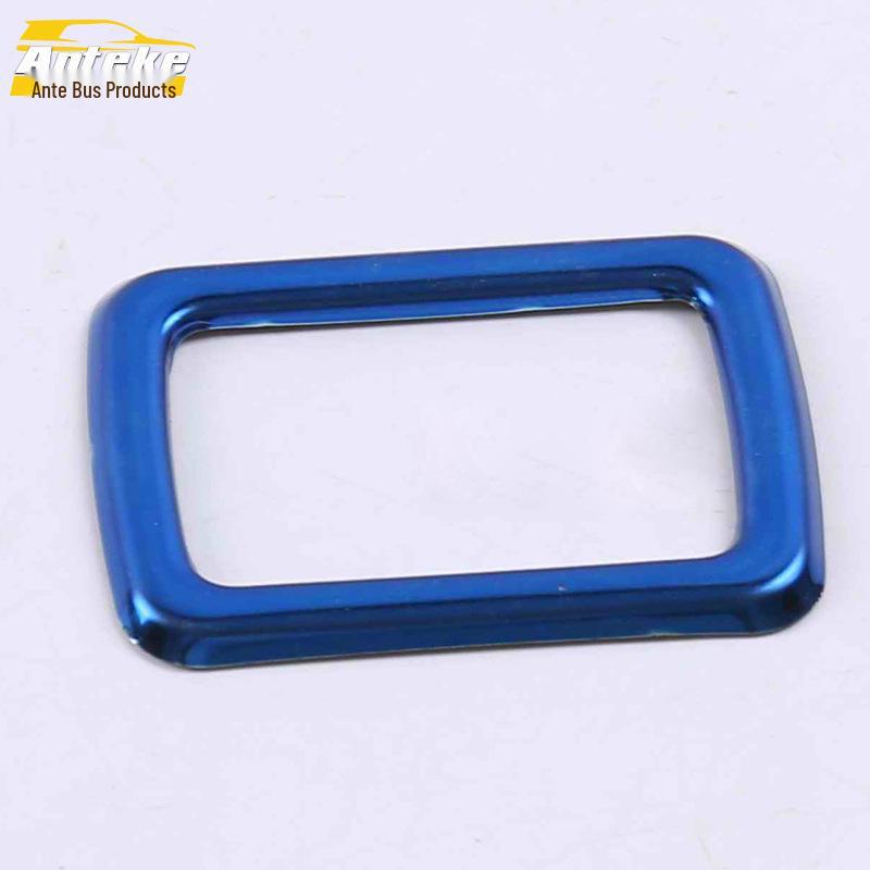 Compatible Decorative Sticker for 17-19 A4L Door Panel Induction Switch & Armrest Adjustment Light Ring