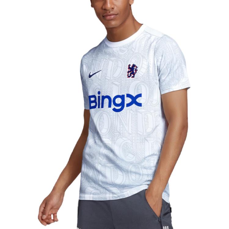 New Nike Chelsea Fc Academy Pro Men's Nike Dri FIT Soccer Pre Match Top HJ7139-101