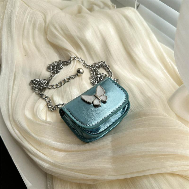 Fashionable Unique Butterfly Decorated Shoulder Bag For Women 2024 Spring New Cross Saddle Armpit Bag
