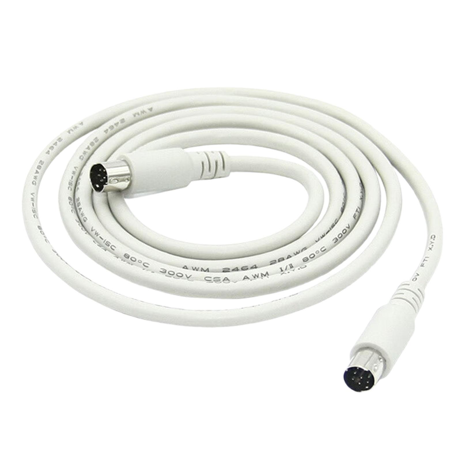 

8-контактный кабель DIN 8-контактный удлинитель MIDI 8-контактный штекер DIN - штекер MIDI Удлинительный кабель MIDI для стереосистем Аудиооборудование