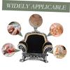 STOBOK Ring Jewelry Ring Display Jewelry Miniature Photography Ring Display Stand Stand, Sofa-Shaped, Black, Stand, Stand, Velvet-Look Storage,