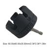 Slotted Wing Nut Spinning Drive Kit Multifunction Hex Shank Nut Driver Extractor Portable Bolt Extractor Tool Strut Systems