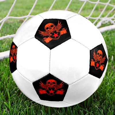 1PC Skull Rebellion Soccer Ball Size 5 Football Machine Sewn Indoor/Outdoor Universal Football W68