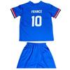 Ensemble de football maillot et short France enfant - - Bleu