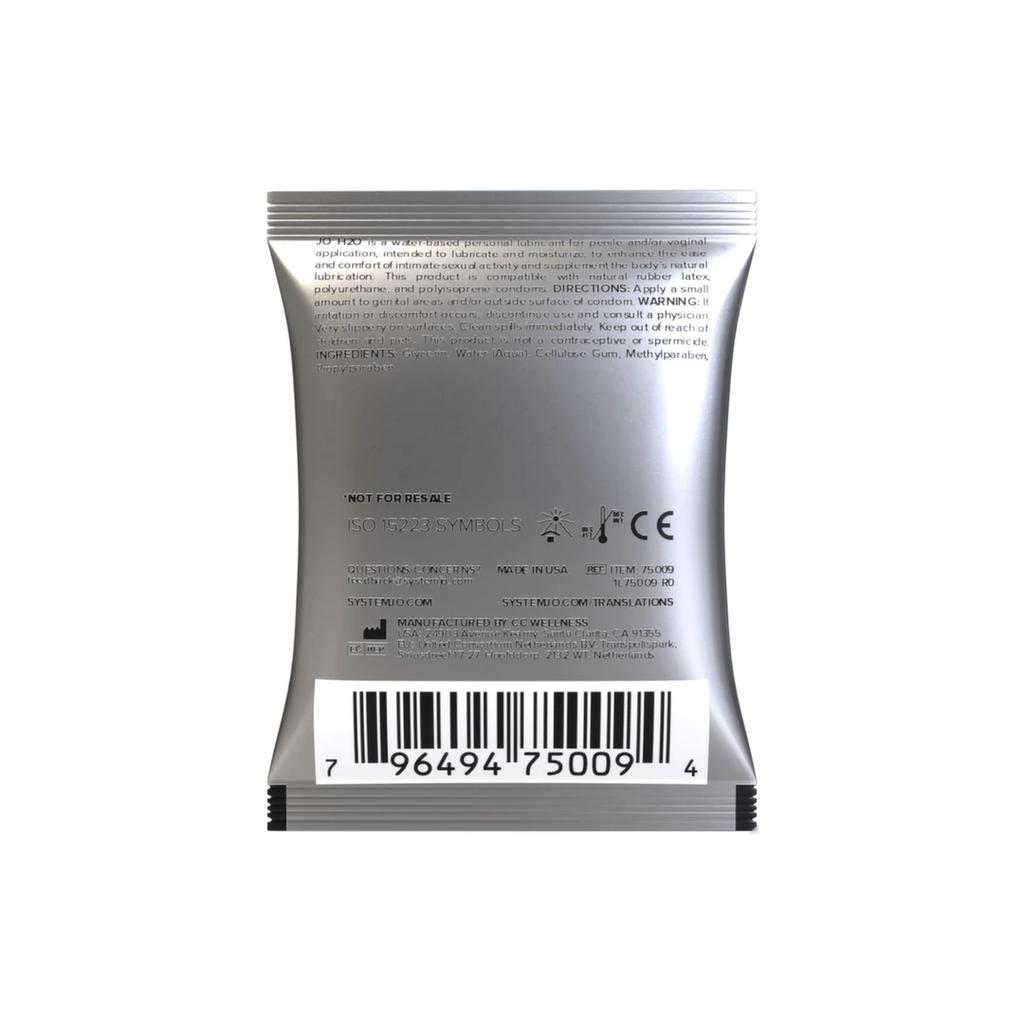 Water-Based Lubricant (Sachet) - System Jo H2O Original 5 Ml
