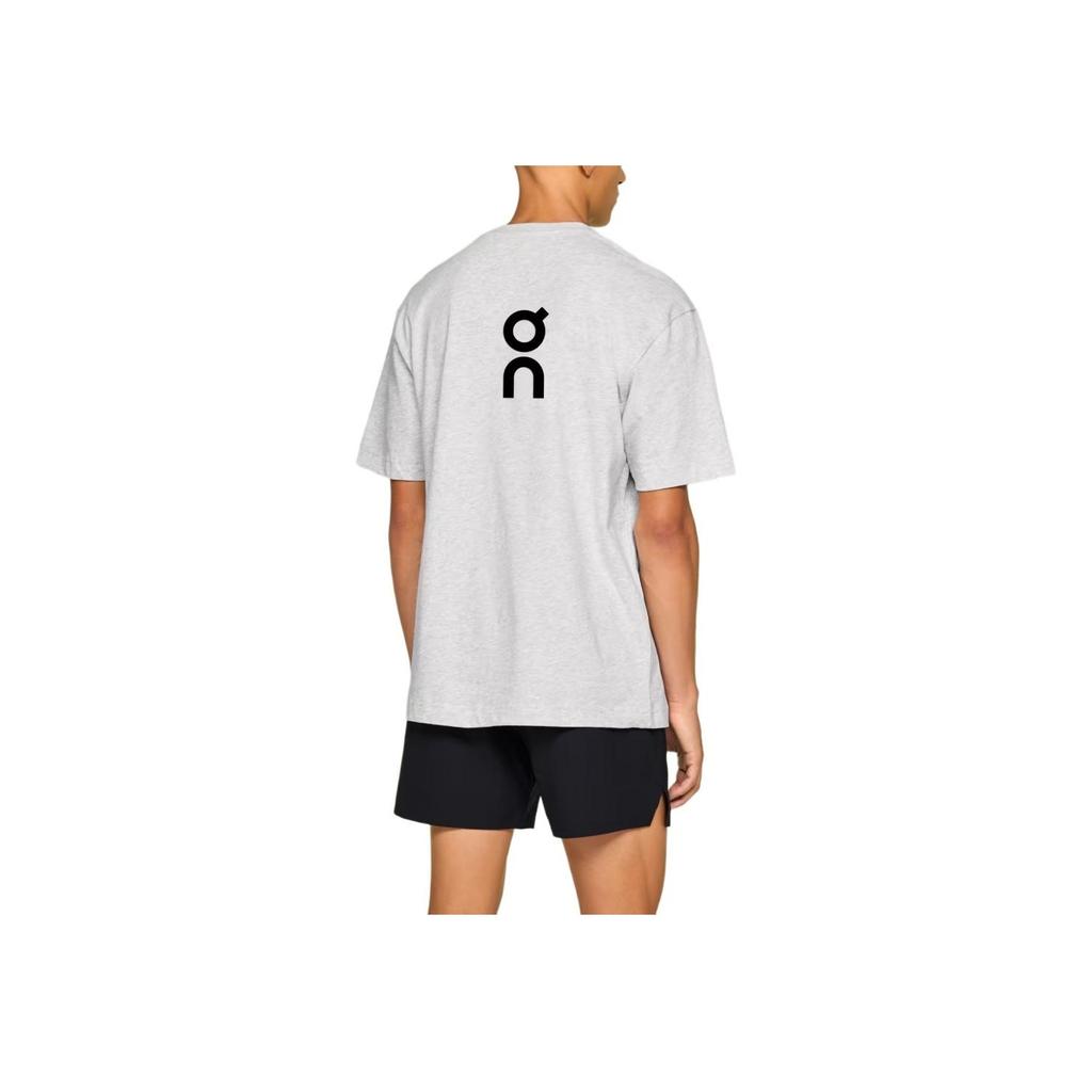 On Club Thank You Soft Comfortable Loose Short Sleeve T-Shirt Men Tops Meteorite 1ME10051756