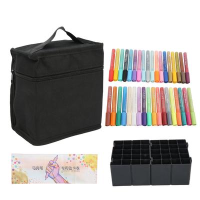 Acrylic Paint Marker Pens Kit 36 Colors Smoother Writing High Adhesion Paint Pens for Coloring