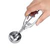 Household Stainless Steel Ice Cream Spoon Scoop Cream Dipper Kitchen Accessories (Small)