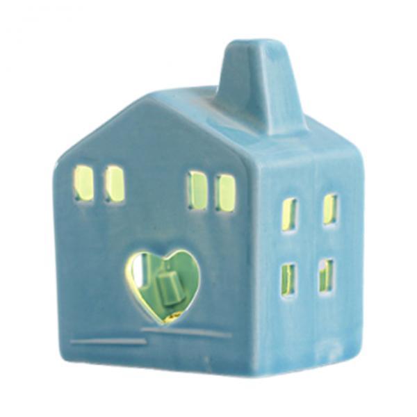 

Ceramic Christmas Village House for Holiday Display Farmhouse Xmas Decor