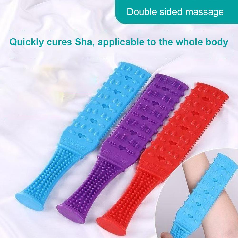 Massage Stick Body Massager Scratching Plate Extended Portable Clapping Massager Clap Hammer For Shoulder Body Relaxation
