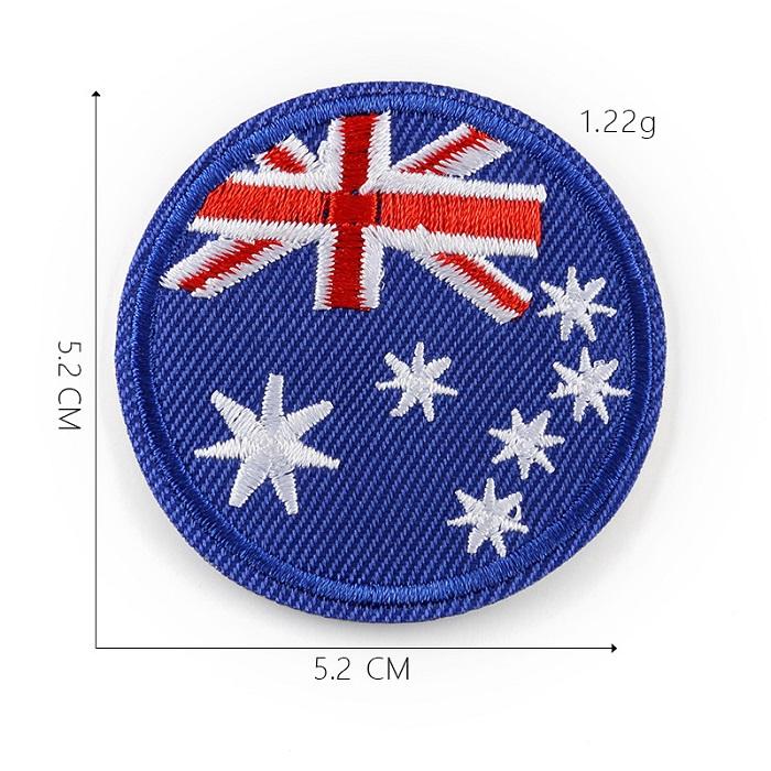 Canada Country Flag Patch - Iron On / Sew On Embroidered Badge - Novelty UK Message Patch