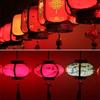 Portable Blossom Flower Light Lamp DIY Retro Style Chinese Lantern Palace Glowing Lanterns For Mid-Autumn Festival Party Decor