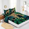 Four-Piece Mattress Print Mattress Protective Cover Bedding Animal Kit Digital Printing